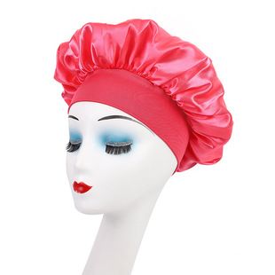All-match High Elastic Hair Care Hat Moon Hat Turban Beauty Hat Shower Hat Women's Care Sanding Nightcap Bonnet