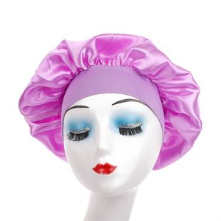 All-match High Elastic Hair Care Hat Moon Hat Turban Beauty Hat Shower Hat Women's Care Sanding Nightcap Bonnet