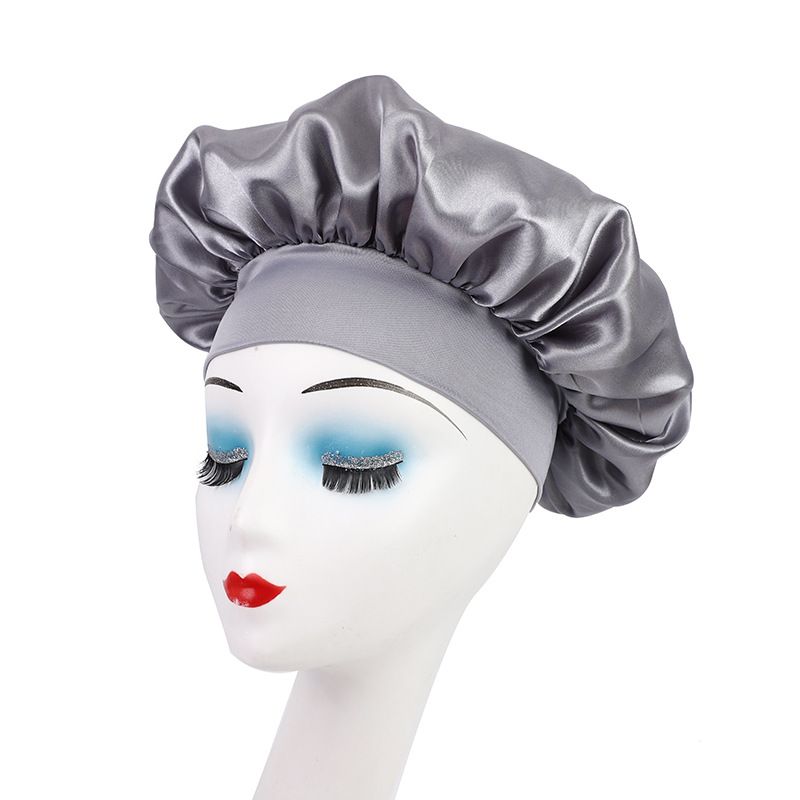 All-match High Elastic Hair Care Hat Moon Hat Turban Beauty Hat Shower Hat Women's Care Sanding Nightcap Bonnet