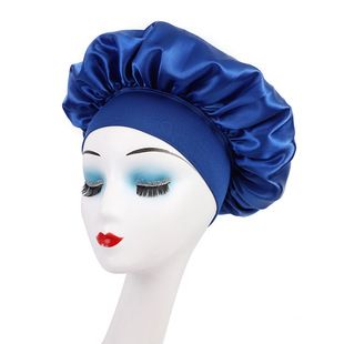 All-match High Elastic Hair Care Hat Moon Hat Turban Beauty Hat Shower Hat Women's Care Sanding Nightcap Bonnet