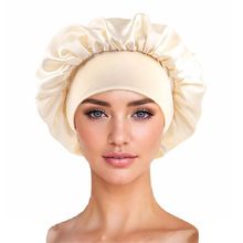 All-match High Elastic Hair Care Hat Moon Hat Turban Beauty Hat Shower Hat Women's Care Sanding Nightcap Bonnet