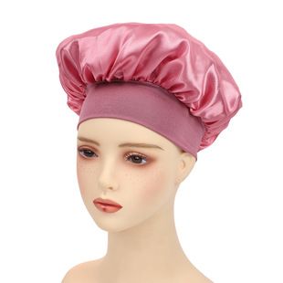 All-match High Elastic Hair Care Hat Moon Hat Turban Beauty Hat Shower Hat Women's Care Sanding Nightcap Bonnet