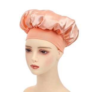All-match High Elastic Hair Care Hat Moon Hat Turban Beauty Hat Shower Hat Women's Care Sanding Nightcap Bonnet