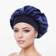 All-match High Elastic Hair Care Hat Moon Hat Turban Beauty Hat Shower Hat Women's Care Sanding Nightcap Bonnet