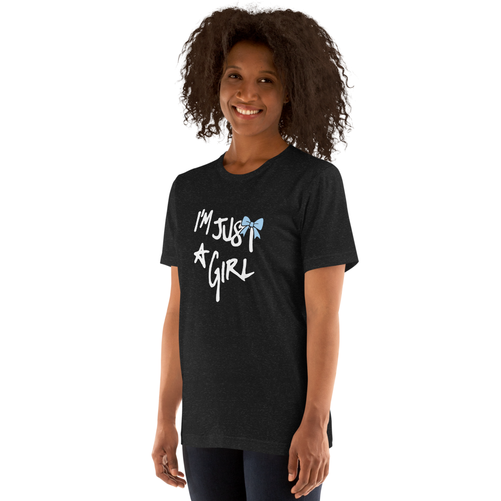 “I’m Just a Girl” Statement Tee