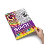 Adult Relaxation Creative Patterns Coloring Book Birds,animals,butterflies