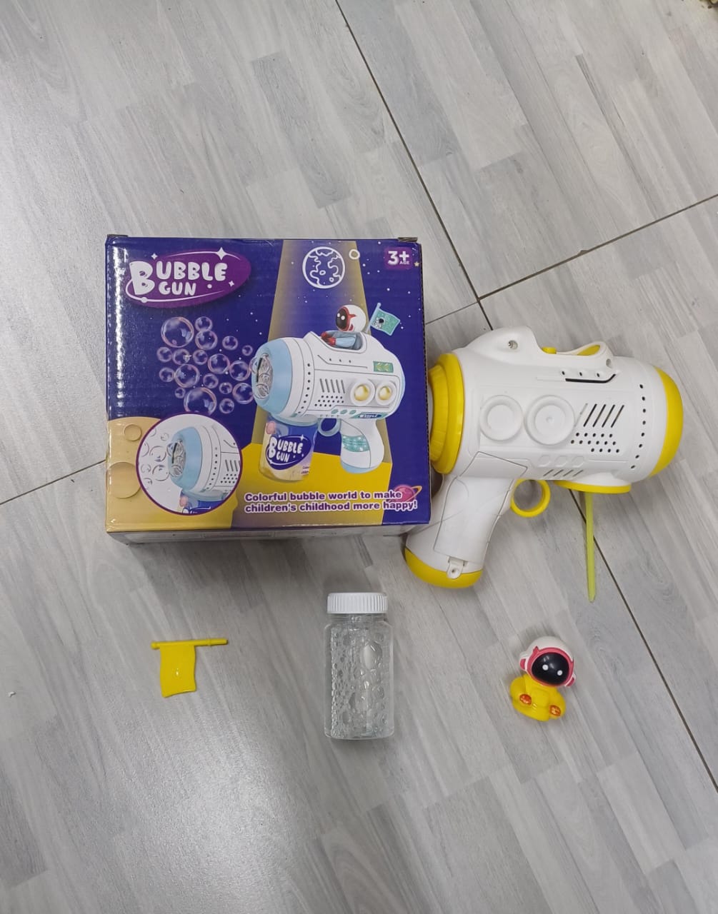 Bubble Gun for Kids Toddlers - 5000+ Bubbles/Minute, 360° Leak-Proof, Auto Bubble Machine for Backyard, Outdoor, CampingAutomatic Bubble Machine, Handheld Bubble Machine, Children's Party Favor Kits,