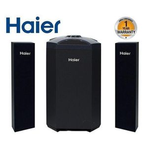 🔥🎶 [LIMITED OFFER] Haier 2-in-1 Home Theater Sound System 🔊 – Super Bass 💥 | Bluetooth, FM & USB Ready 📻📲 | Rich Surround Sound 🎧 | Sleek Design 🖤 | The Ultimate Audio Experience for Your Home