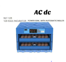 🐣 Automatic Egg Incubator NLF Series – 64 Eggs 🥚 with Digital Display 🔄 AC/DC Dual Power + Auto Roller