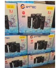 🎶 AMTEC AM-609 3.1 X-Bass Home Theater – 8000W PMPO, 3D Surround Sound, Bluetooth, USB, SD, FM, AUX, Hi-Fi Bass & Remote Control for Ultimate Sound 🔥