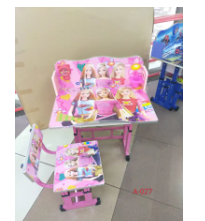 Adjustable Kids Study Table & Chair Set – Ergonomic, Durable, Fun, with Storage, Height-Adjustable Desk & Comfortable Chair for Studying, Writing & Creativity