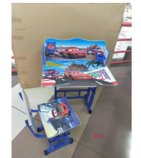 Adjustable Kids Study Table & Chair Set – Ergonomic, Durable, Fun, with Storage, Height-Adjustable Desk & Comfortable Chair for Studying, Writing & Creativity