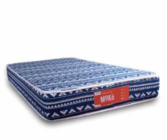 Moko Heavy Duty 8-Inch Mattress with –  Free Mosquito NetDurable, Comfortable, Premium Quality Foam for Restful Sleep, Perfect Support for All Sleepers, Eco-Friendly Materials, LongLasting Performance