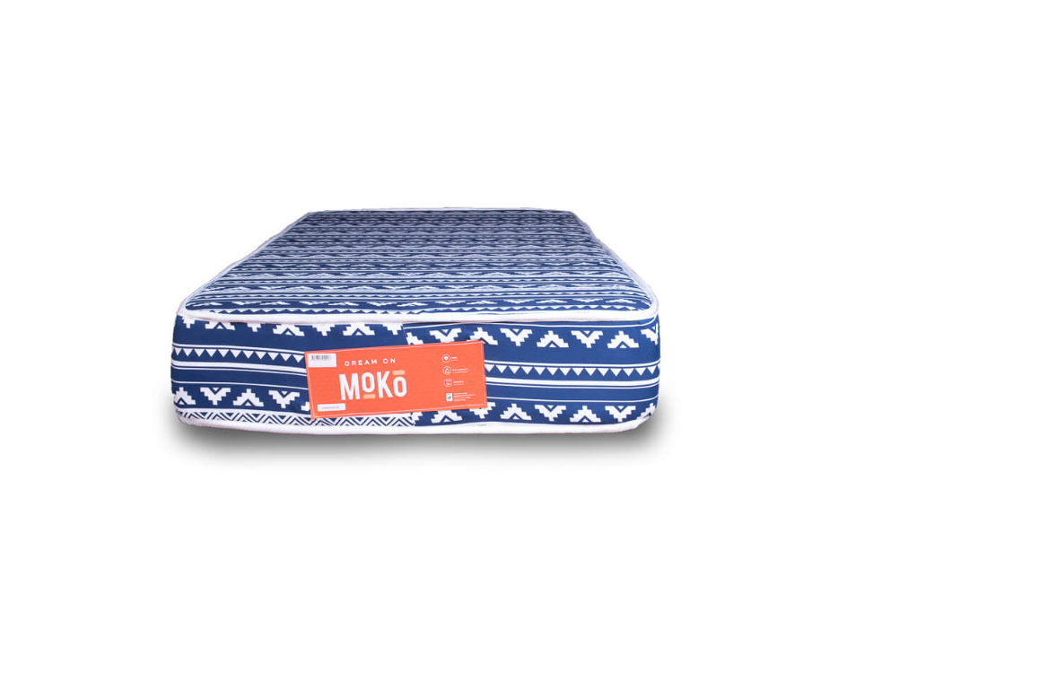 Moko Heavy Duty 8-Inch Mattress with –  Free Mosquito NetDurable, Comfortable, Premium Quality Foam for Restful Sleep, Perfect Support for All Sleepers, Eco-Friendly Materials, LongLasting Performance