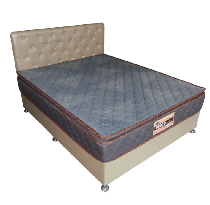 Johari 8 Inches Orthopaedic Foam Mattress (4ft × 6ft × 8 Inches) : Premium Back Support Foam Material, Soft Quilted Cover for Extra Comfort, Pressure Relief Sleeping Surface, Breathable Design