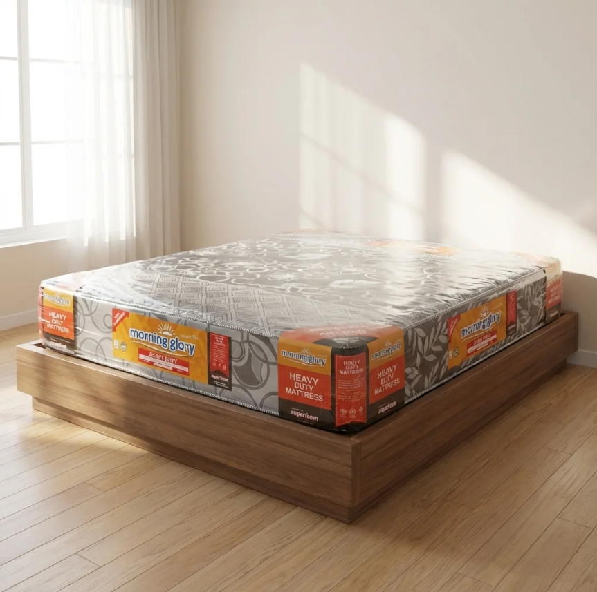 Morning Glory 10-Inch Quilted Foam Mattress:Soft Fabric Cover Comfortable Foam Mattress,  Long-Lasting Support, Breathable Sleeping Surface, Guaranteed 10-Year Durability, Available in All Sizes