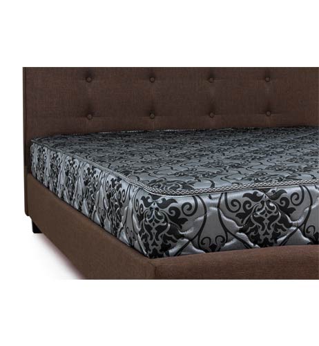 Superfoam 8-Inch Quilted Mattress with 2 Free Fibre Pillows – Medium-Firm Support, Reinforced Design, Sizes (3by 6), (3.5by 6), (4by 6), (5by 6), (6by 6) – Premium Sleep Combo