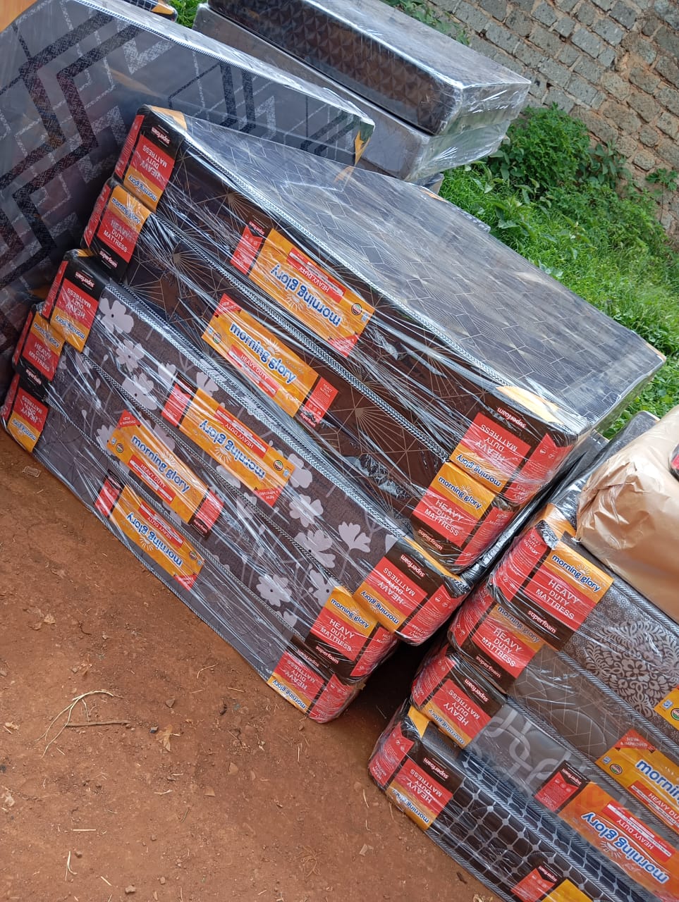 Morning Glory 8-Inch Heavy Duty Quilted Mattress – Built for Extreme Durability, Back Support & Long-Term Comfort – Sizes (3by 6), (3.5by 6), (4by 6), (5by 6), (6by 6) – Stylish Finish, Kenyan Qual