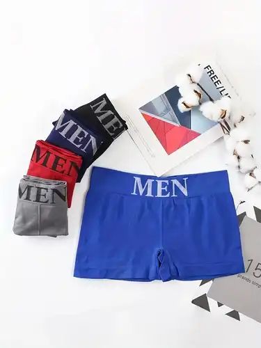 6pcs Men’s Cotton Boxer Shorts – Soft, Breathable & Stylish Everyday Underwear (Assorted Colors)