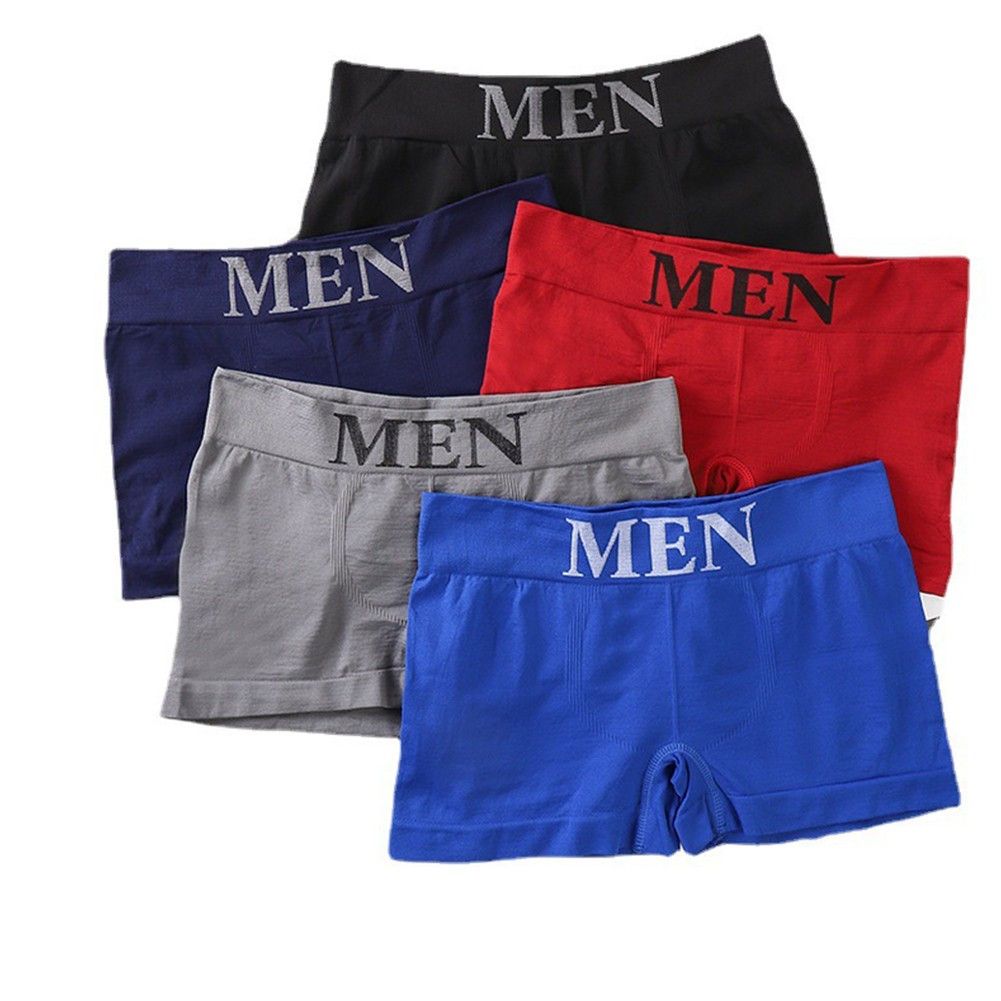 6pcs Men’s Cotton Boxer Shorts – Soft, Breathable & Stylish Everyday Underwear (Assorted Colors)