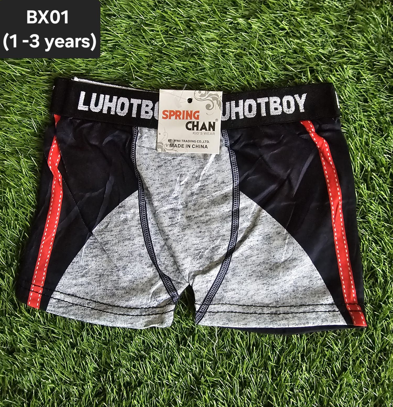 6pcs boys pure cotton boxer shorts. Soft, breathable and comfortable for daily wear, school and sleep.