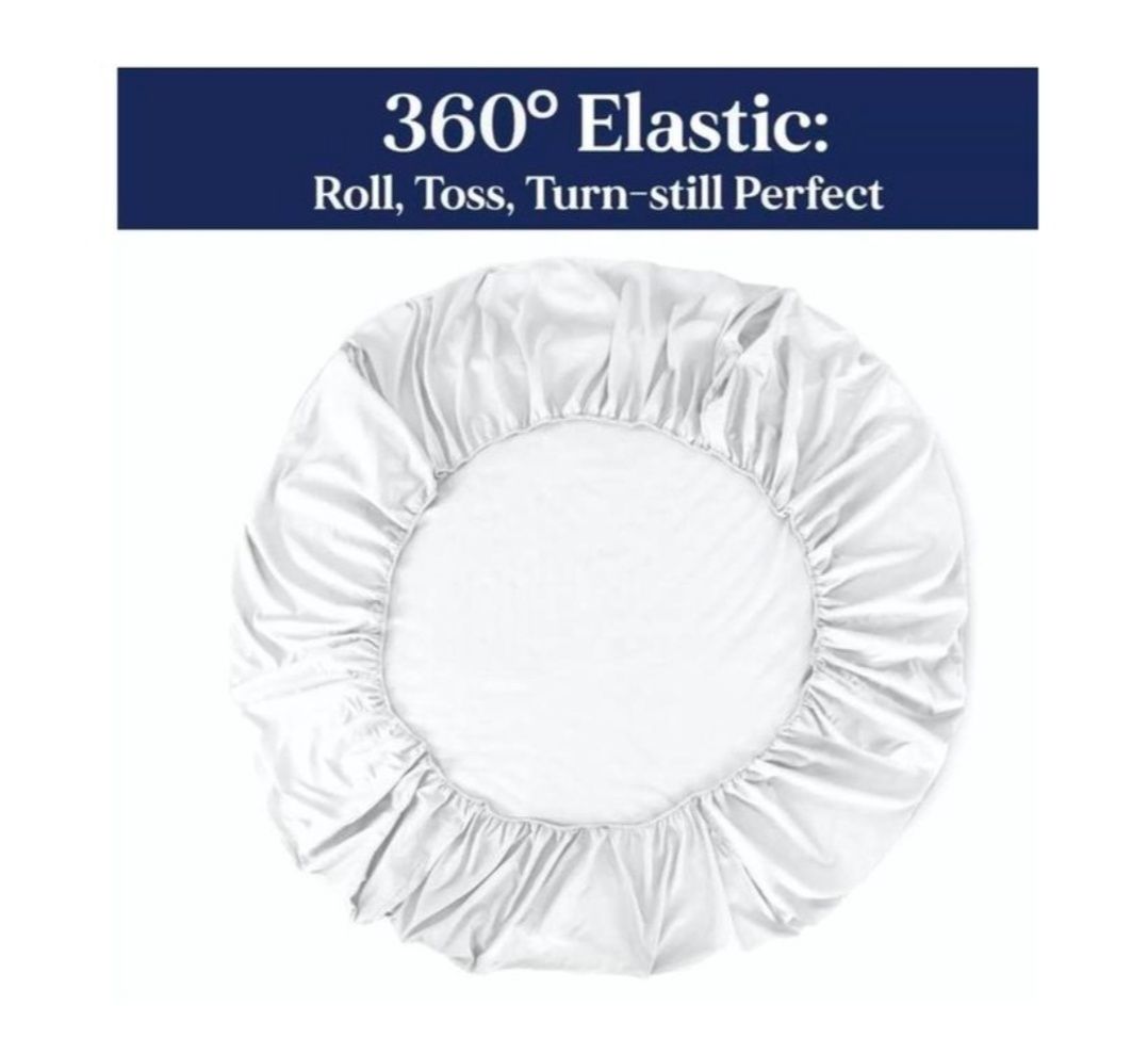 5x6 Full Elastic Extra Deep Fitted Sheet