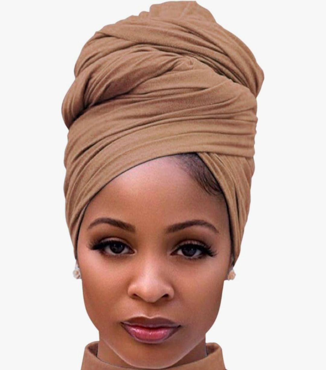 Head Wraps for Black Women Stretch Head Scarf Long African Hair Wraps Turban Headwraps Jersey Headbands