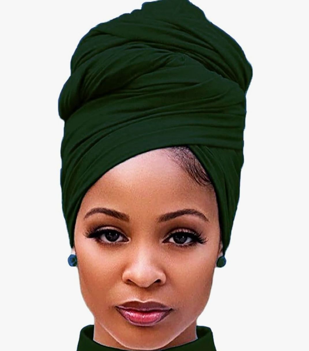 Head Wraps for Black Women Stretch Head Scarf Long African Hair Wraps Turban Headwraps Jersey Headbands
