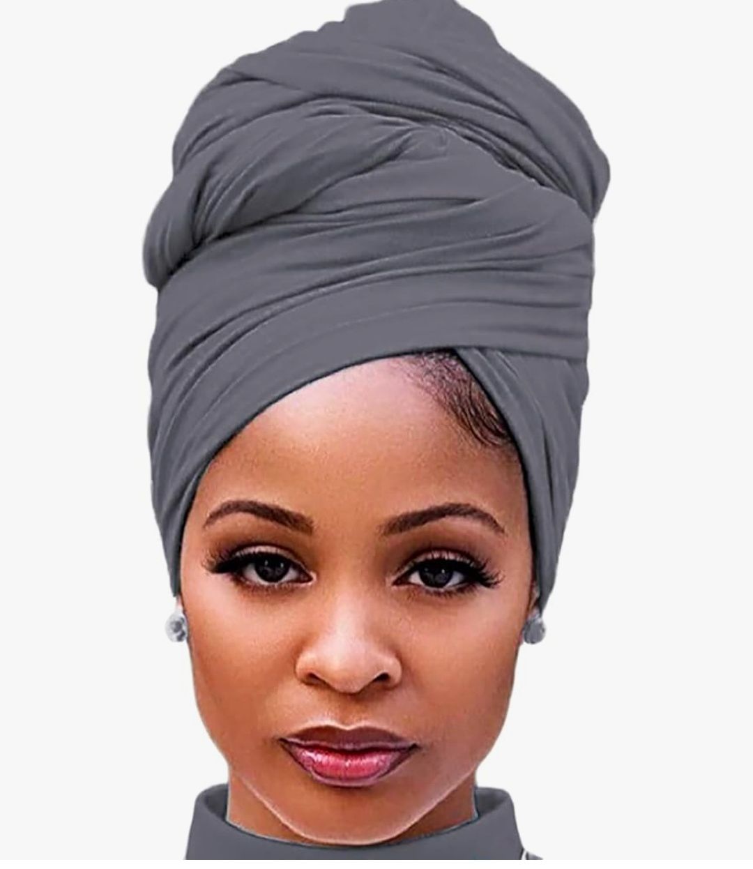 Head Wraps for Black Women Stretch Head Scarf Long African Hair Wraps Turban Headwraps Jersey Headbands