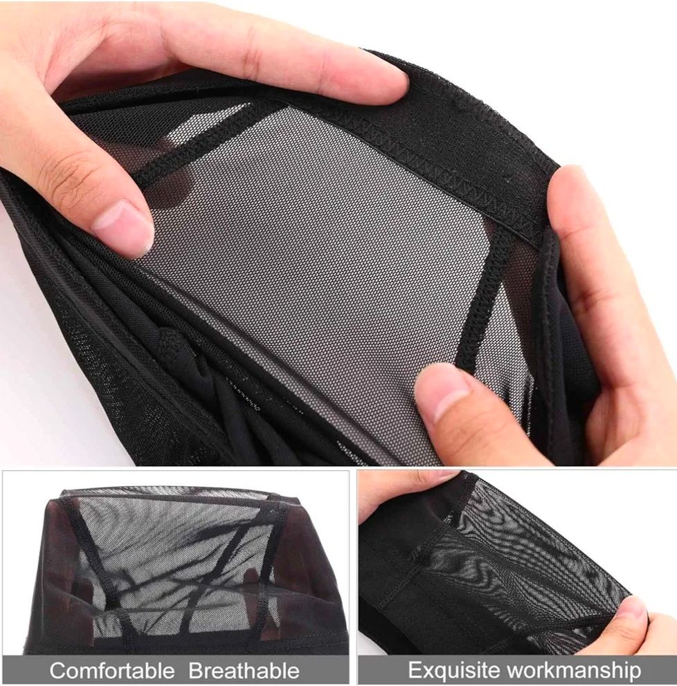 21''-24''Inch Wig Head Cork Canvas Block Head Mannequin Head With Stand for Making Wigs