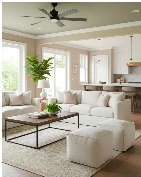 Beautiful Boucle Pouf Ottoman and Foot Rest - Elevate Your Living Room Decor with Lightweight Comfort and Charm - A Round Modern Foam Filled Foot Stool Perfect to Rest Your Feet