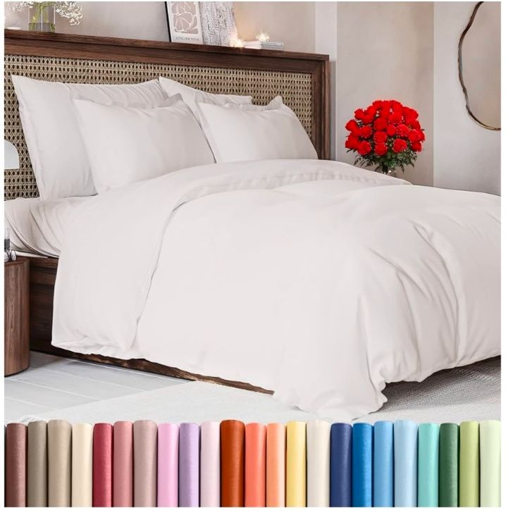 3Pcs Duvet Cover Set(1Pc Duvet Cover Only Plus 2Pcs Pillowcases.) Size:6x6