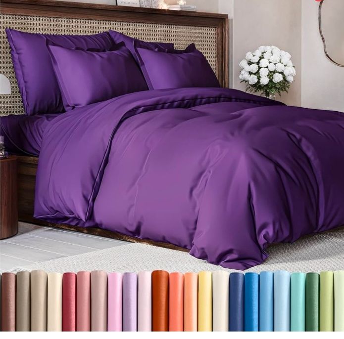 3Pcs Duvet Cover Set(1Pc Duvet Cover Only Plus 2Pcs Pillowcases.) Size:6x6