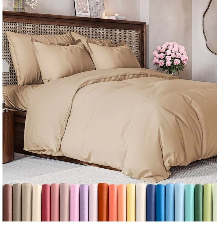 3Pcs Duvet Cover Set(1Pc Duvet Cover Only Plus 2Pcs Pillowcases.) Size:6x6