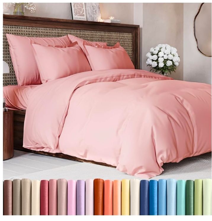 3Pcs Duvet Cover Set(1Pc Duvet Cover Only Plus 2Pcs Pillowcases.) Size:6x6