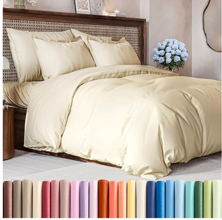 3Pcs Duvet Cover Set(1Pc Duvet Cover Only Plus 2Pcs Pillowcases.) Size:6x6