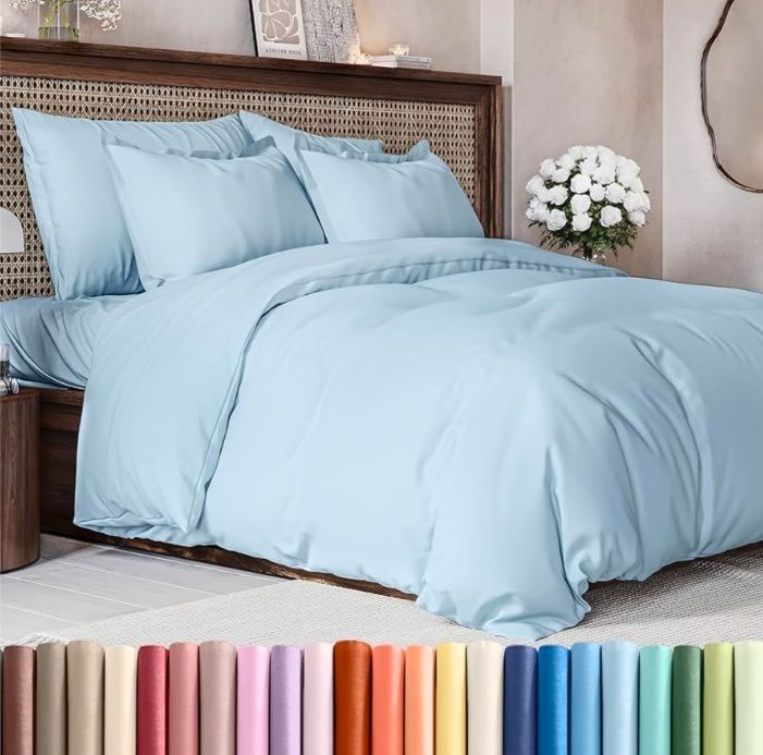 3Pcs Duvet Cover Set(1Pc Duvet Cover Only Plus 2Pcs Pillowcases.) Size:6x6