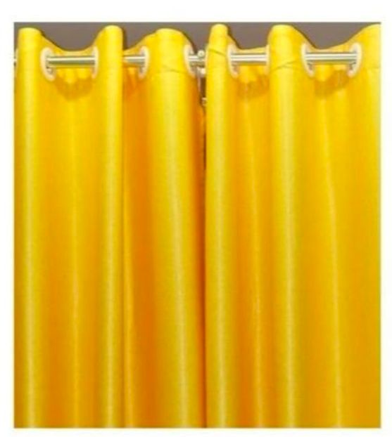 Mustard yellow Curtains And Sheers For Window And Door Sitting Room and Bedroom
