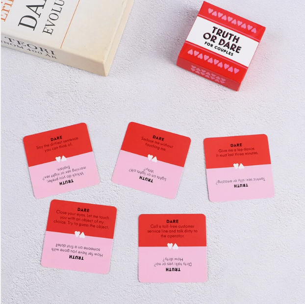 Truth Or Dare For Couples Cards Games Lovers Mini Small Size