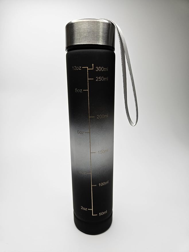 PREMIUM 4 in 1 Motivational Bottle Set of 4 Water Bottles 2000ML, 900ML, 600ML, 300ML with Inspirational Time Marker, Leak Proof Durable Non-Toxic Sipper Water Bottle for Office, School Gym