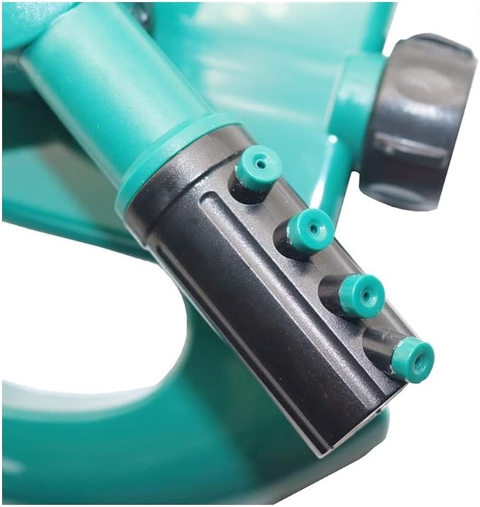 ESSENTIAL 3 Arm Garden Sprinkler Gardening Watering System Tools Garden Sprinkler Automatic Watering Lawn Lawn 360 Degree Rotating Sprinkler 3 Nozzles Three Arm Garden Irrigation System