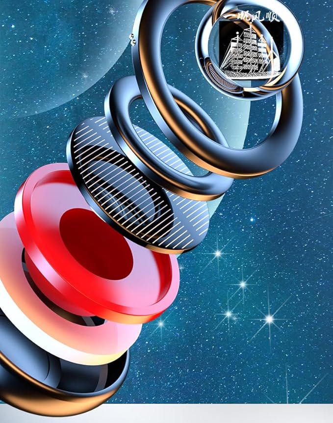 PREMIUM Car Interior Dashboard Air Freshener  Rotating Aromatherapy Rotating Refillable Air Purifier for Car Interior Dashboard Autorotation Decoration Accessories