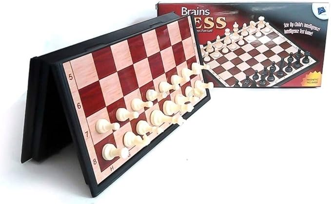PREMIUM Chess Board with Magnetic Playing Pieces, A Fun and Exciting Chess Set to Play for Kids and Adults