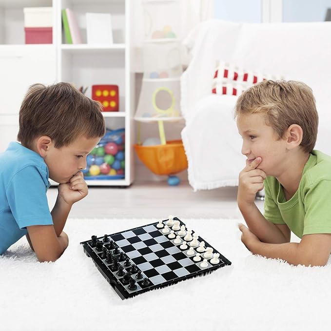 PREMIUM Chess Board with Magnetic Playing Pieces, A Fun and Exciting Chess Set to Play for Kids and Adults