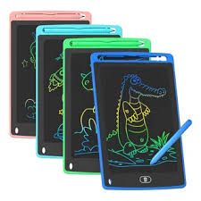 PREMIUM GRADE 8.5 Inch LCD Writing Tablet for Kids 10 Inch Erasable Doodle Boards Electronic Drawing Pads Colorful Reusable Painting Tablets