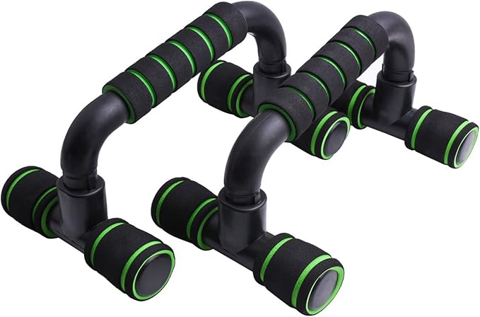 PREMIUM Push Ups Stands Push Up Bars Stand with Foam Grip Handle | Work Out Stand with Comfort Grip | Foam Dips Bar For Home Workout | Non-slip Strength Bars | Fitness handle Bars