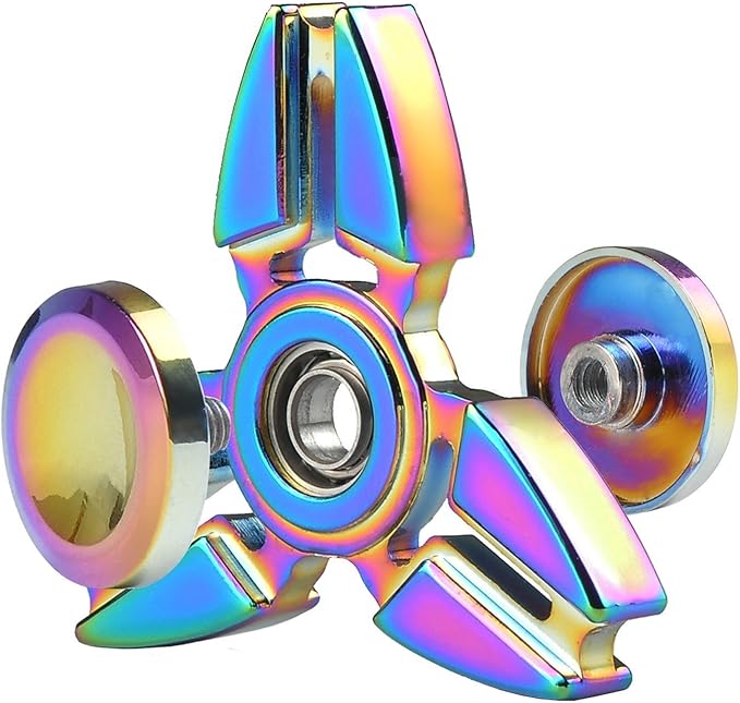 PREMIUM Metal Finger fidget Spinner EDC Hand Spinner for Autism and ADHD Stress and Anxiety Relief, Focus, kids/ Children toy