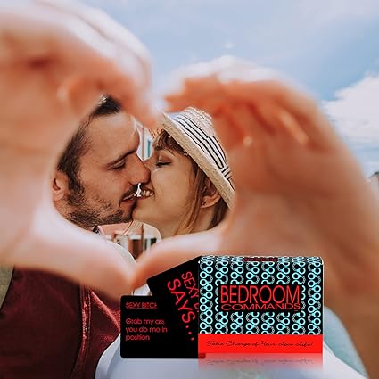 PREMIUM Bedroom Commands Bed Room Commands Adult Couple Game Cards Games,A Strategic Romantic for Couples Exquisite Couple Gift