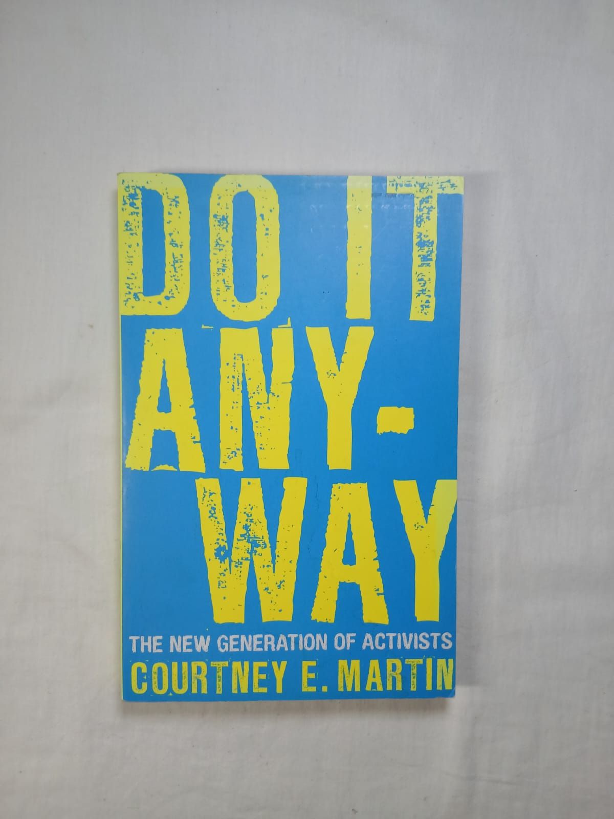 Do It Anyway: The New Generation of Activists by Courtney E. Martin