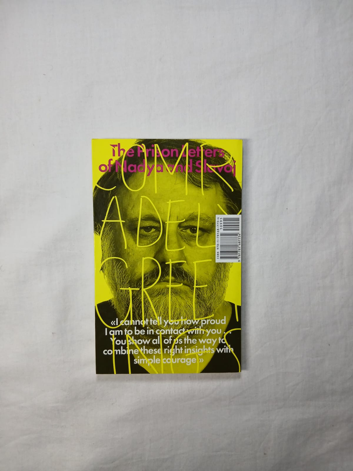 Comradely Greetings: The Prison Letters of Nadya and Slavoj by Nadezhda Tolokonnikova & Slavoj Žižek